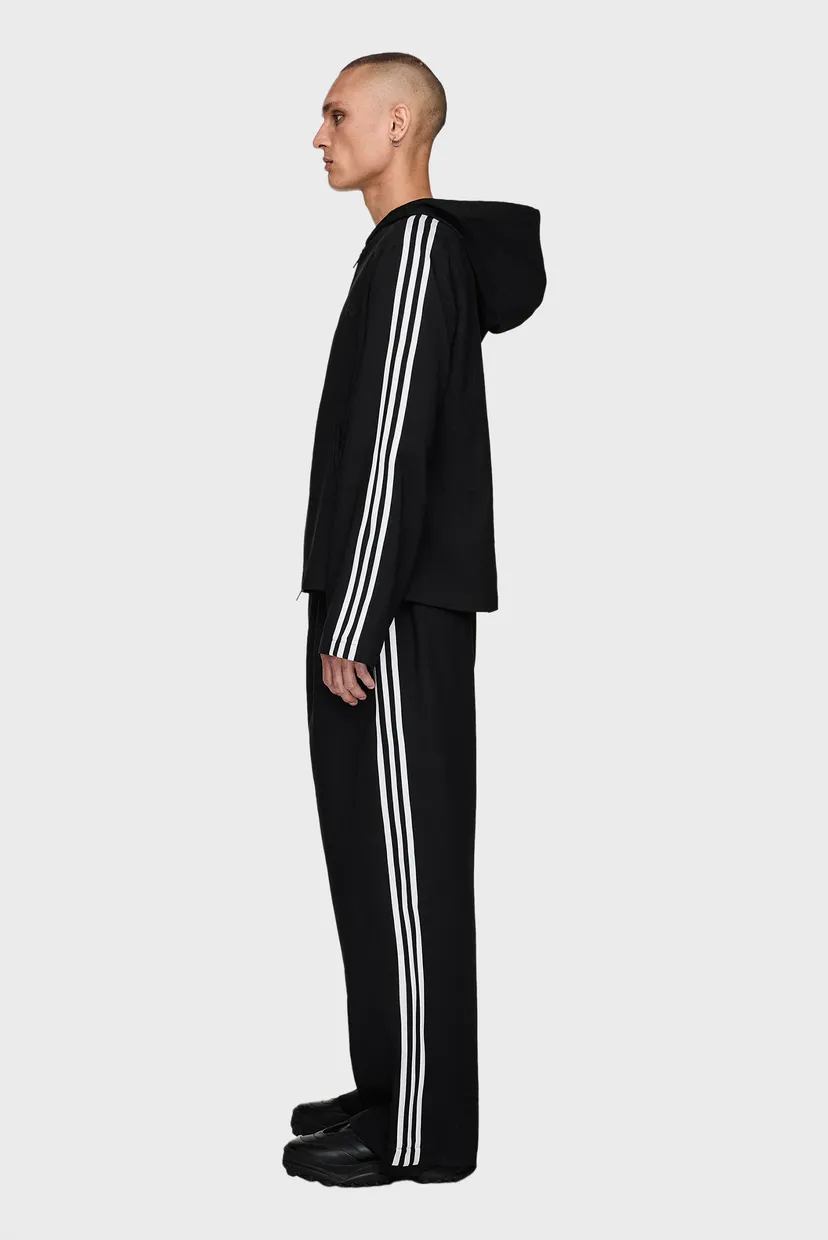 Чорна спортивна кофта Y-3 Track Top 3-Stripes (унісекс) 7