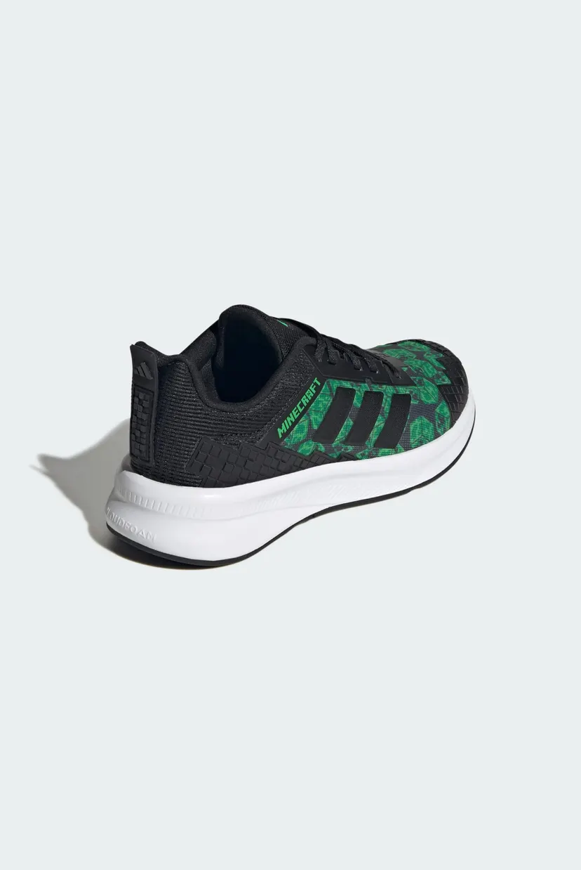 Дитячі чорні кросівки ADIDAS MINECRAFT FORTARUN 4.0 JUNIOR 5
