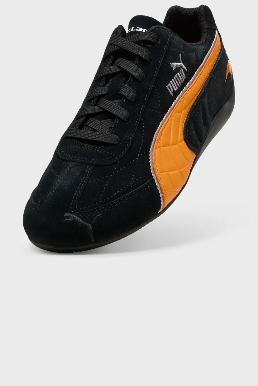 Черные замшевые кроссовки McLAREN RACING Speedcat Sneakers Unisex 5