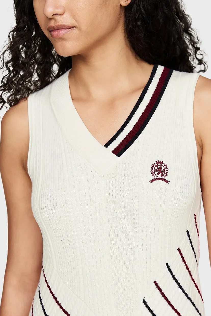Жіноча біла сукня THC CC GS TANK SWEATER 3