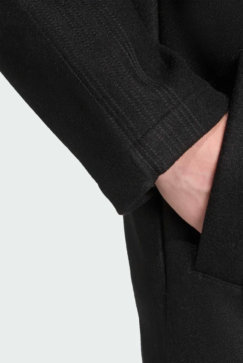 Мужское черное пальто Premium Essentials Wool 5