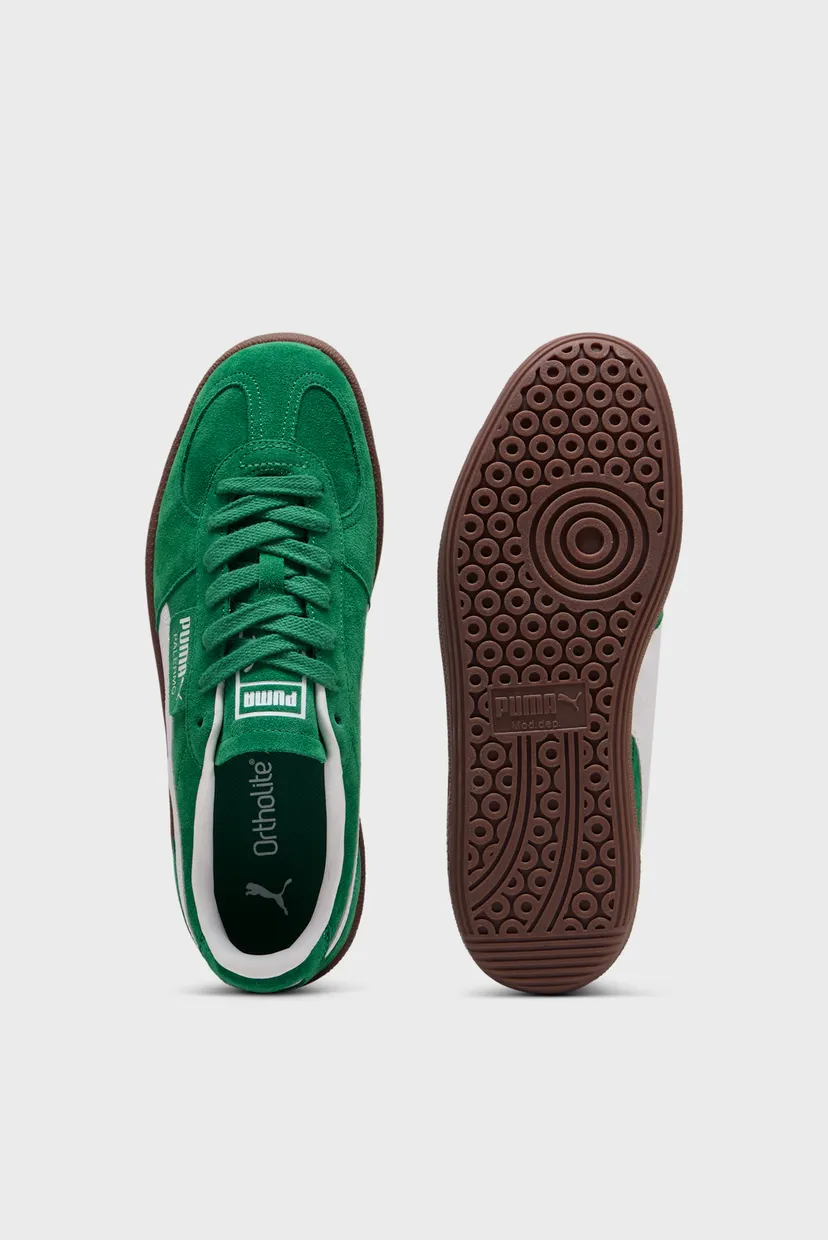 Зелені замшеві снікерси Palermo Sneakers 4