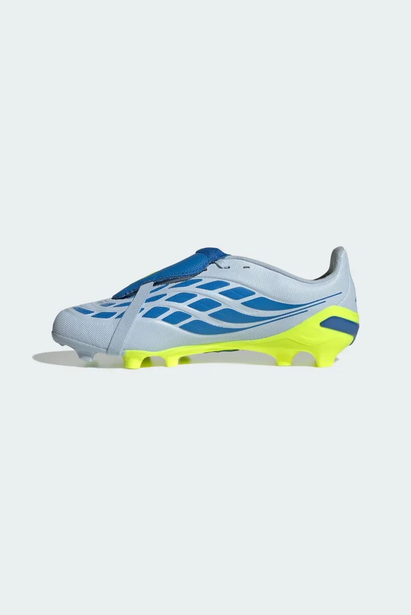 Дитячі блакитні бутси PREDATOR LEAGUE Fold-Over Tongue Firm Ground Football Kids 6