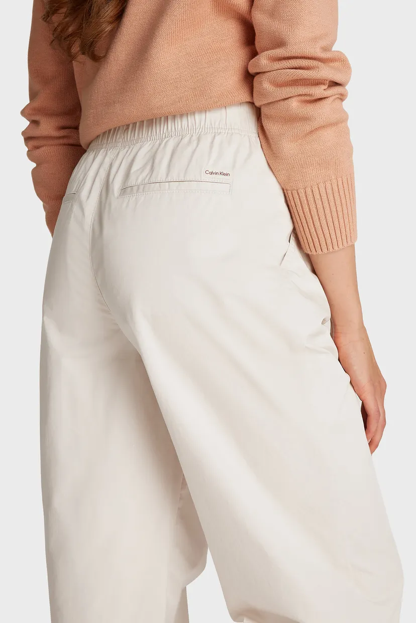 Женские бежевые карго COTTON CARGO PANT 4