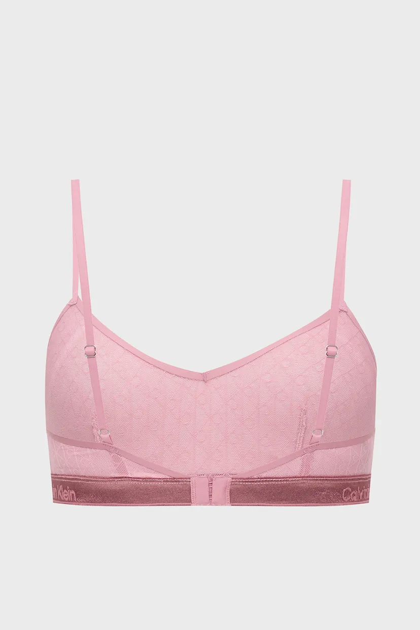 Женский розовый бюстгальтер UNLINED BRALETTE 7