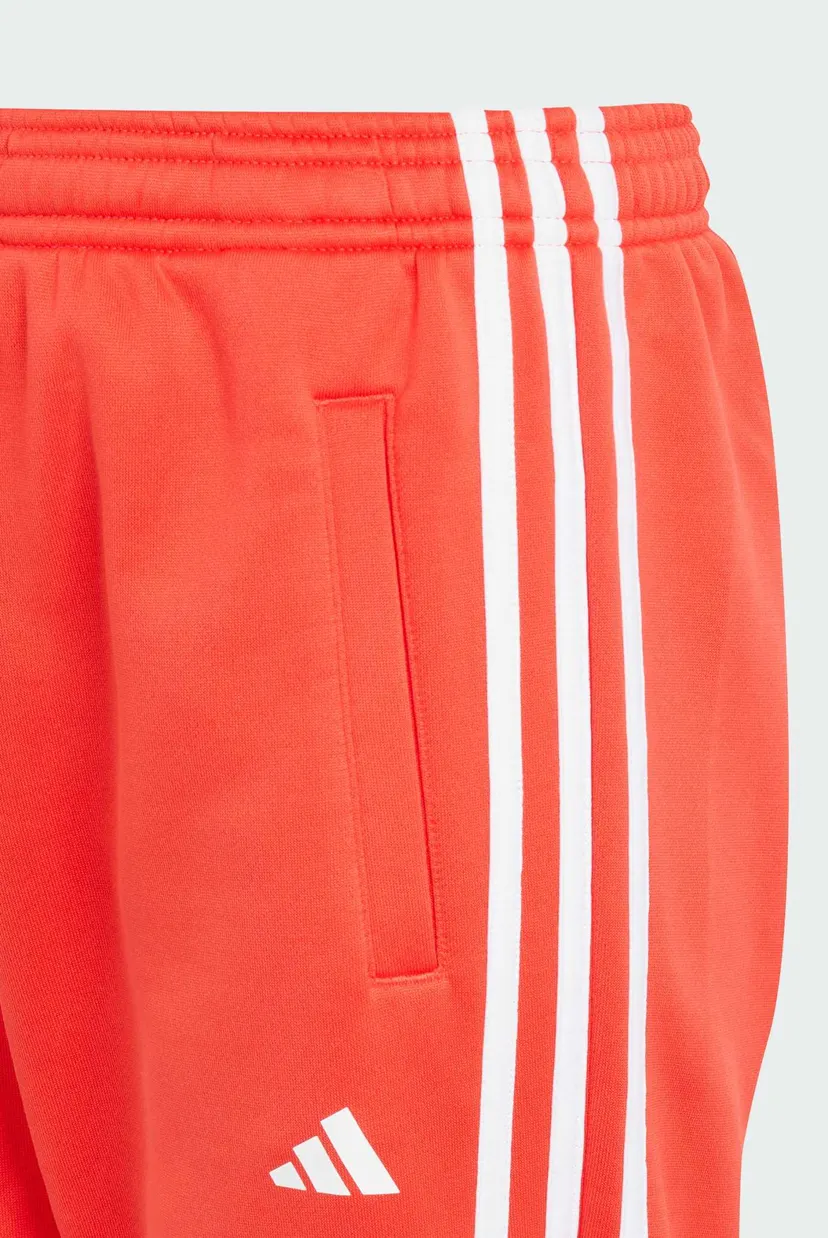 Дитячі червоні спортивні штани Train Essentials AEROREADY 3-Stripes Regular-Fit 3