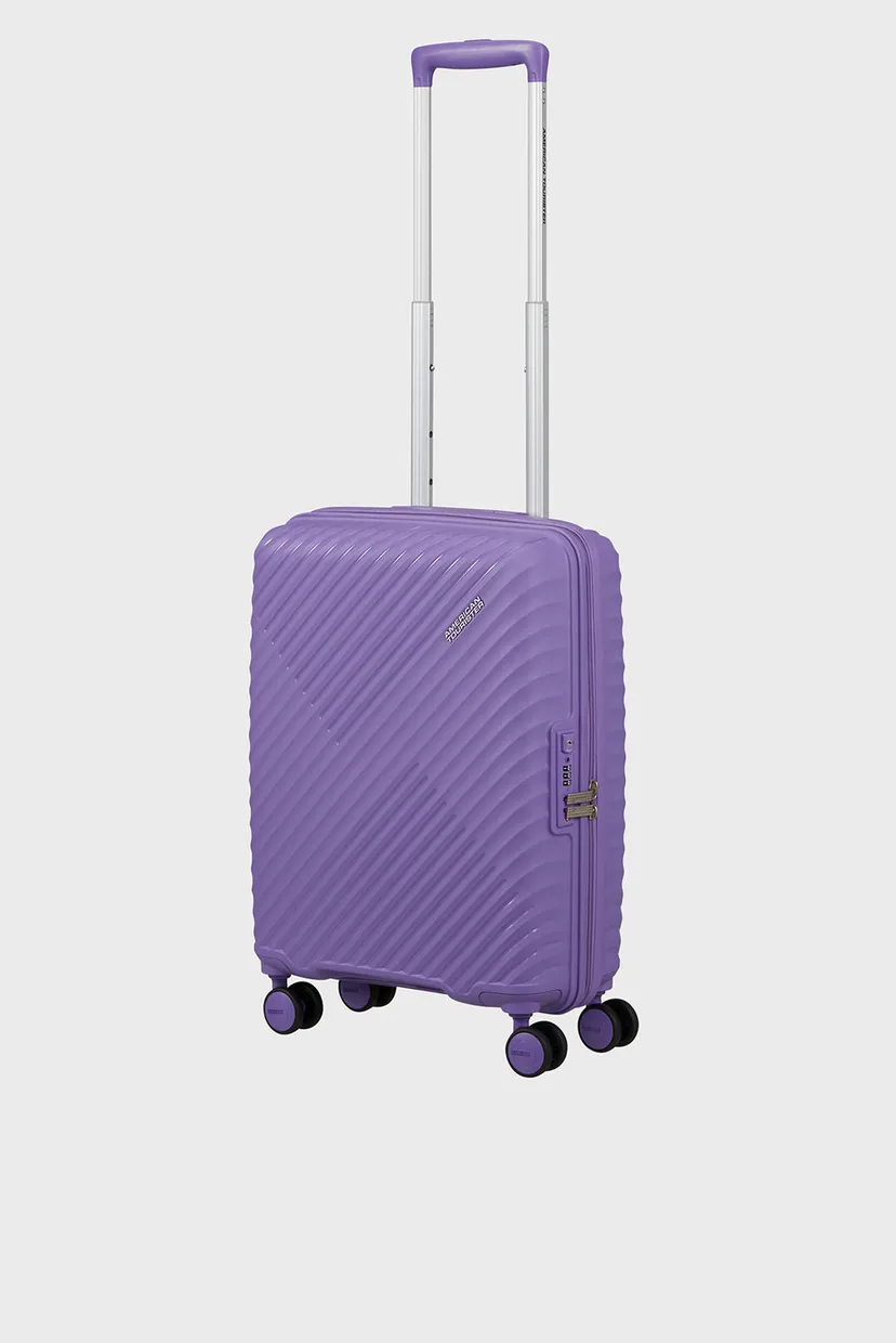 Фиолетовый чемодан 55 см DIABLAST PURPLE PULSE 5