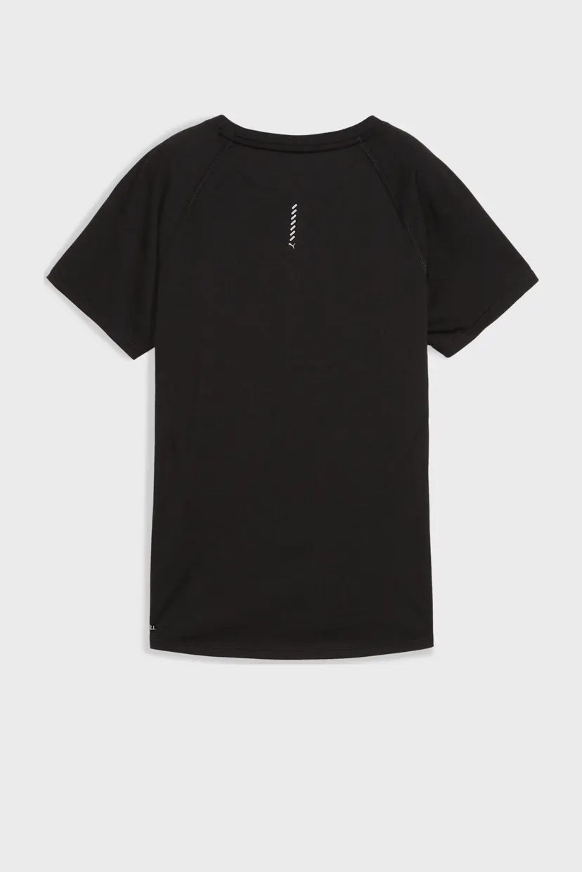 Женская черная футболка VELOCITY Tri-Blend Running Tee Women 5