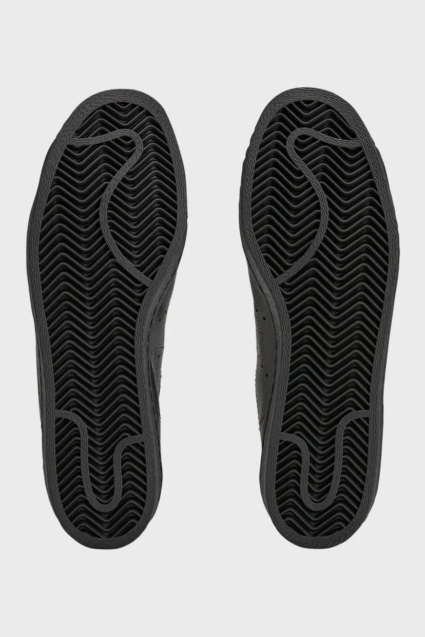 Черные кожаные кроссовки Y-3 SUPERSTAR 3