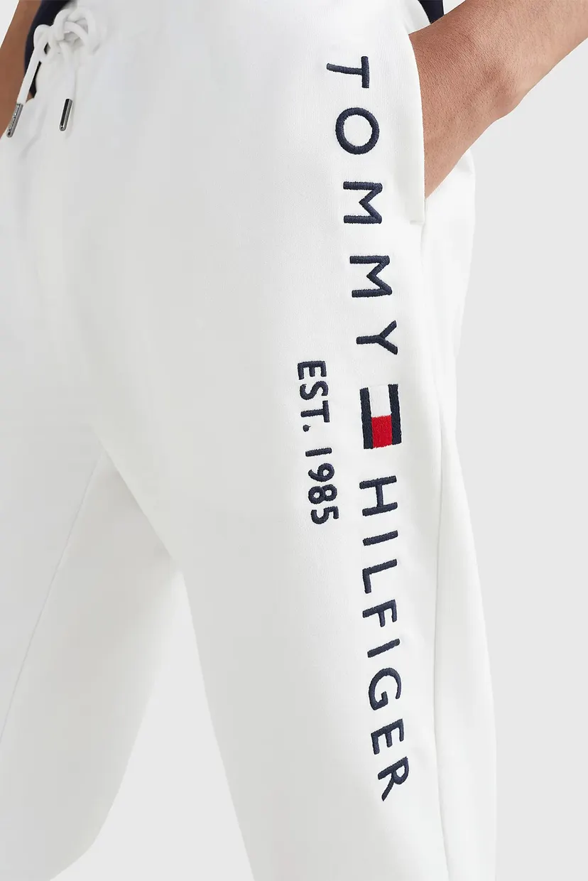 Мужские белые спортивные брюки TOMMY LOGO 4