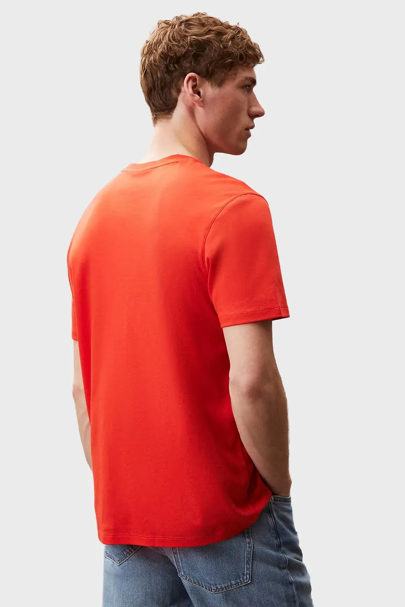 Мужская красная футболка SUPIMA CHEST 3