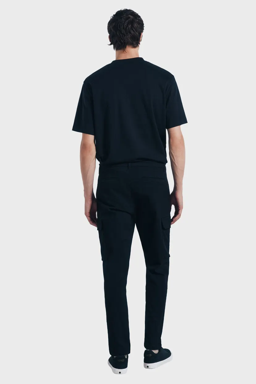 Мужские черные карго Slim Fit 3