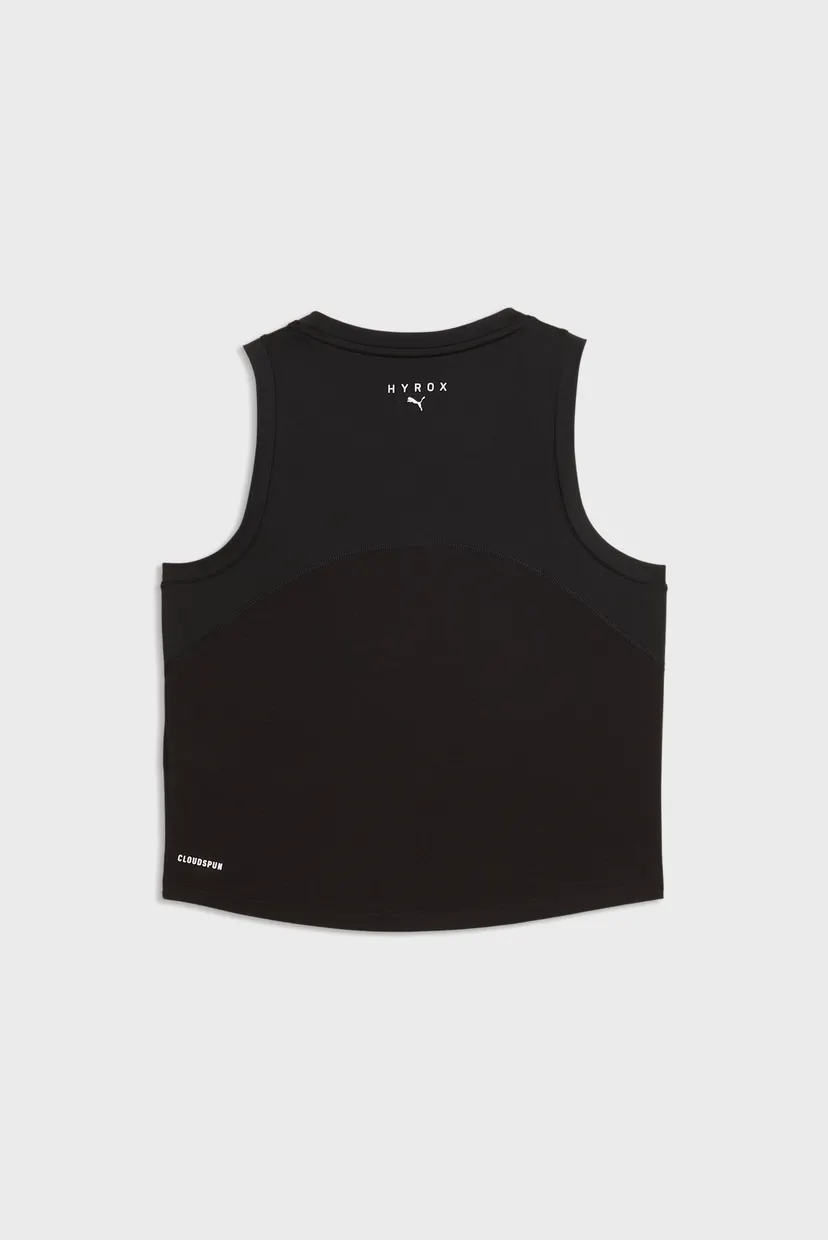 Женский черный топ PUMA x HYROX CLOUDSPUN ThermoAdapt Crop Tank Women 5