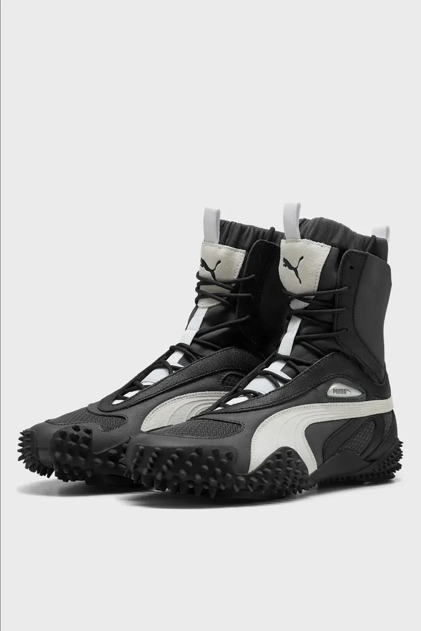 Жіночі чорні шкіряні черевики Mostro Mid Boots Women 3