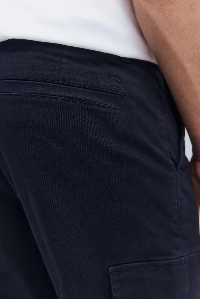 Мужские темно-синие карго Slim Fit 6