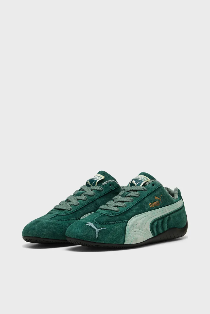 Зелені замшеві кросівки Speedcat The NeverWorn V Sneakers Unisex 3