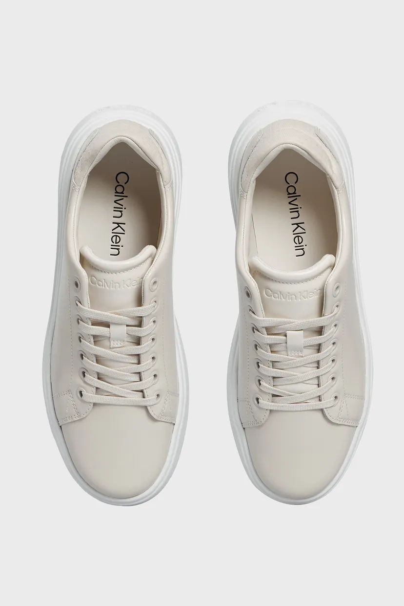 Жіночі білі шкіряні снікерcи RAISED CUP LACE UP NANO MONO BT 4