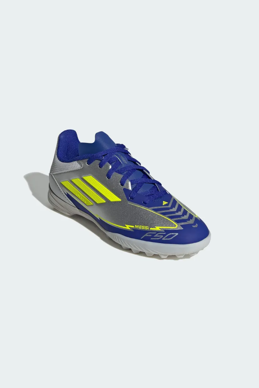 Дитячі сріблясті бутси F50 League Messi Turf Kids 4