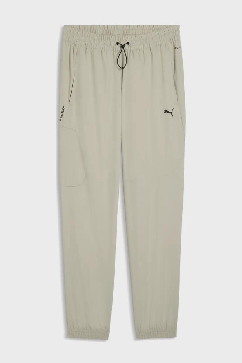 Мужские бежевые спортивные брюки PUMATECH Woven Cargo Pants Men 4