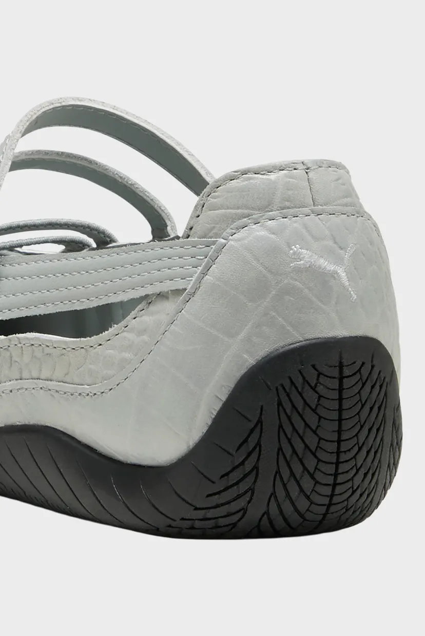 Жіночі сірі балетки Speedcat Ballet Croc Print Sneakers Women 7