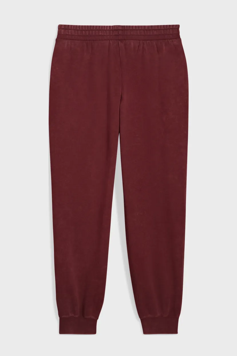 Женские бордовые спортивные брюки Essentials Elevated Comfort Wash Sweatpants Women 5