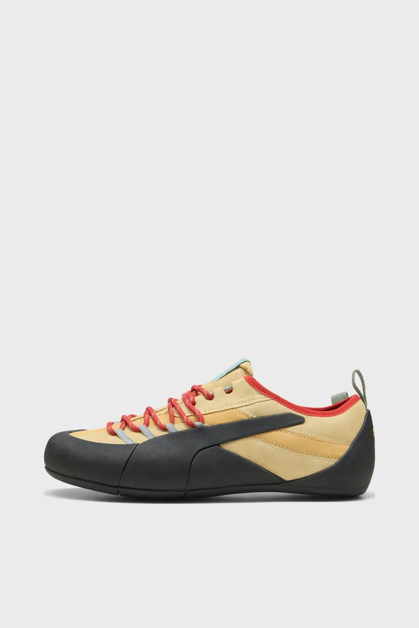 Бежевые кожаные кроссовки Klim Sneakers Unisex 5