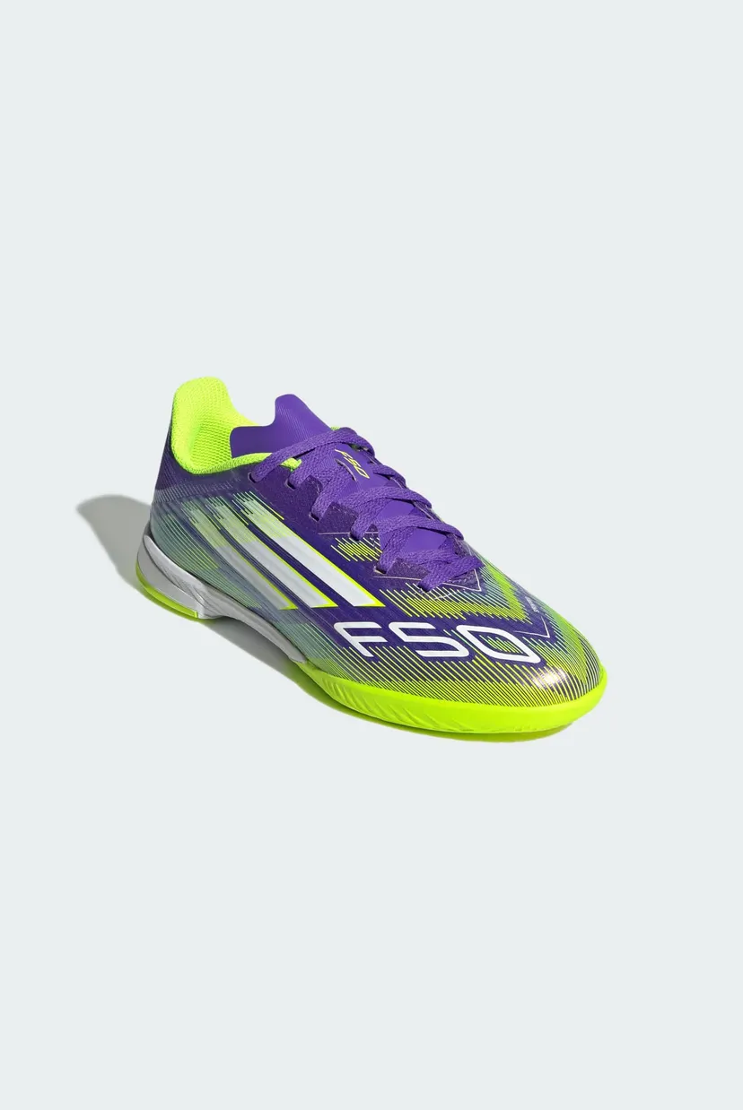 Дитячі фіолетові футзалки F50 League Indoor Kids 4