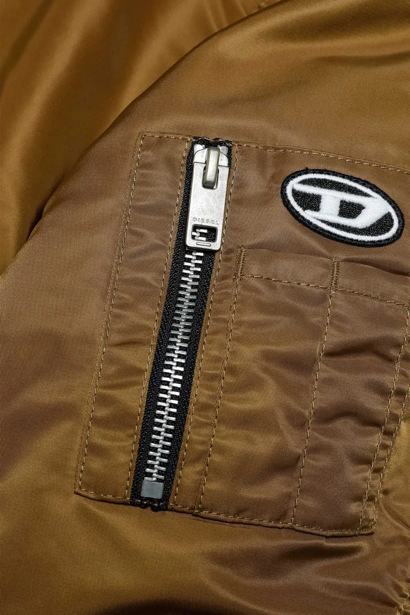 Детский коричневый бомбер JFIGHTERS JACKET 4