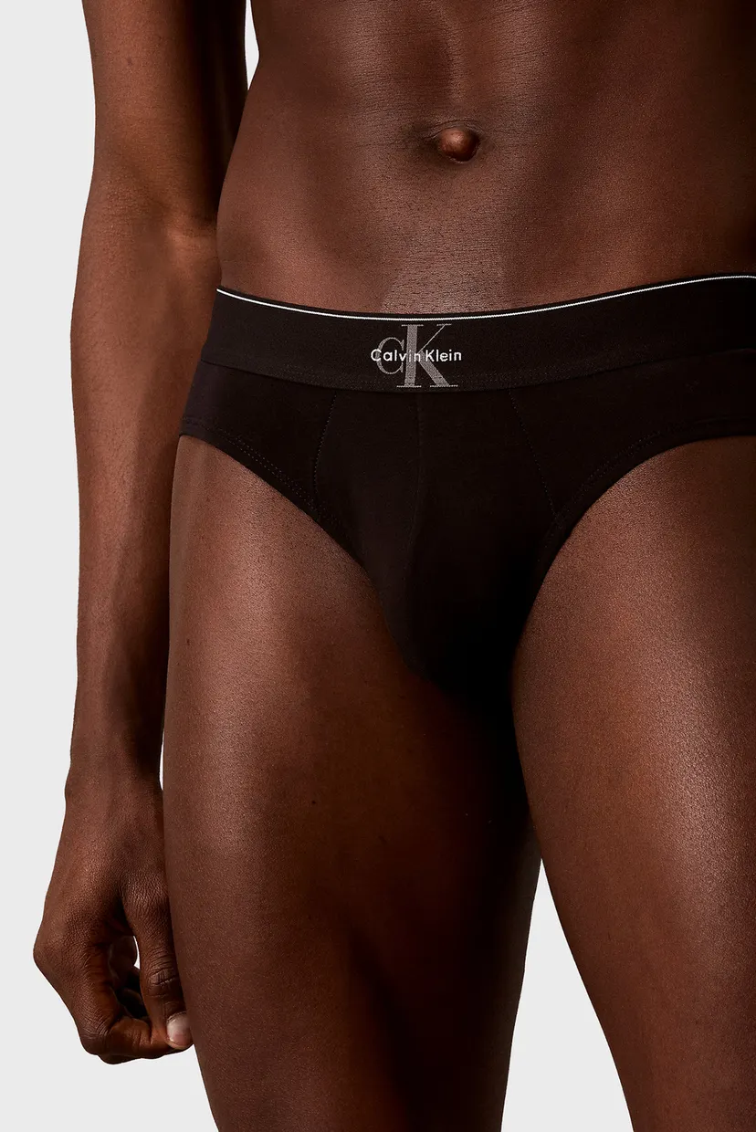 Мужские черные брифы (3 шт) HIP BRIEF 6