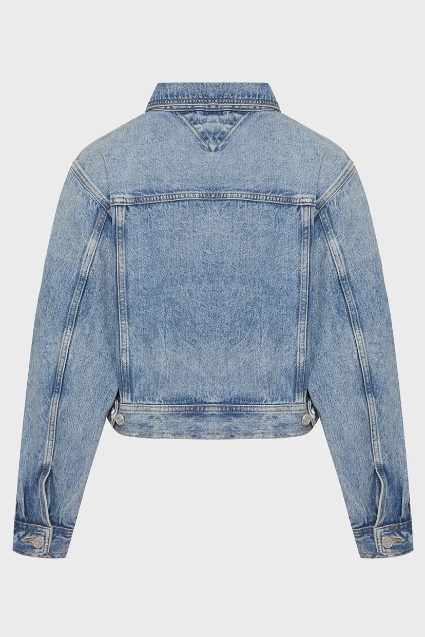 Жіноча блакитна джинсова куртка DNM STRAIGHT JACKET SAM 6