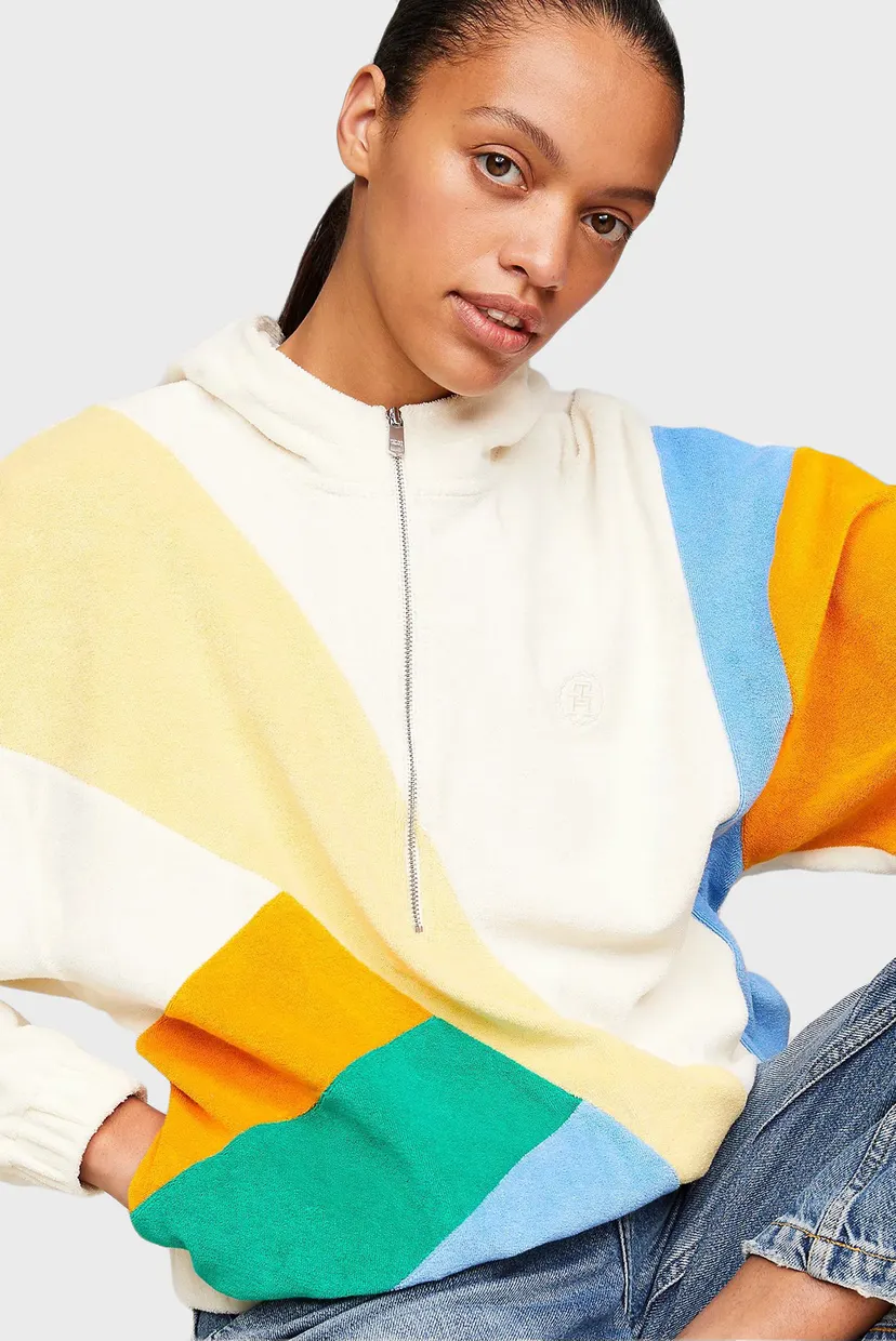 Женское худи COLORBLK TOWELLING HOODIE 4