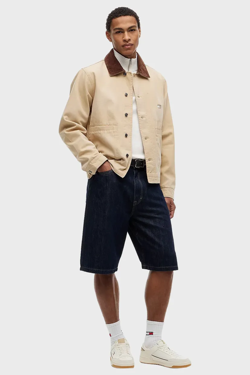 Чоловічі білі шкіряні снікерси TOMMY JEANS PINPERF LTH 6
