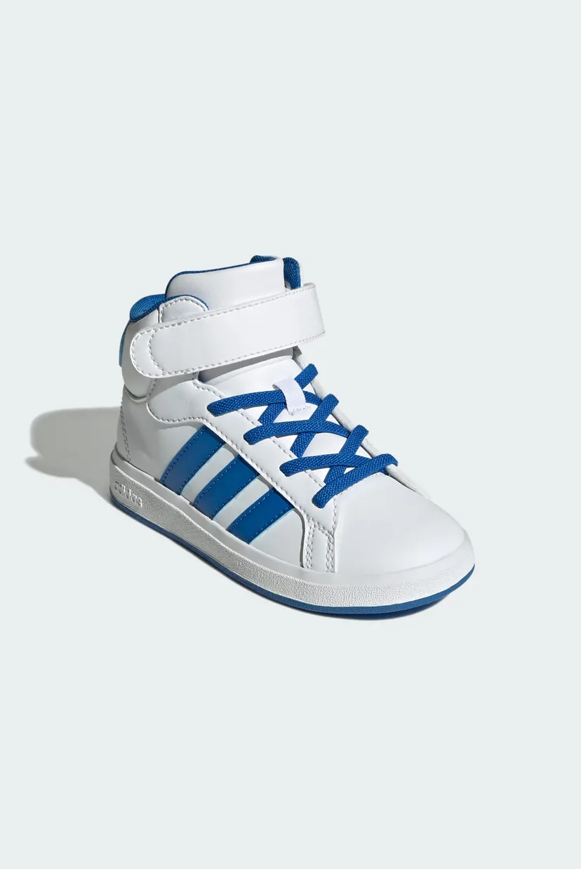 Детские белые кроссовки Grand Court Mid Kids 4