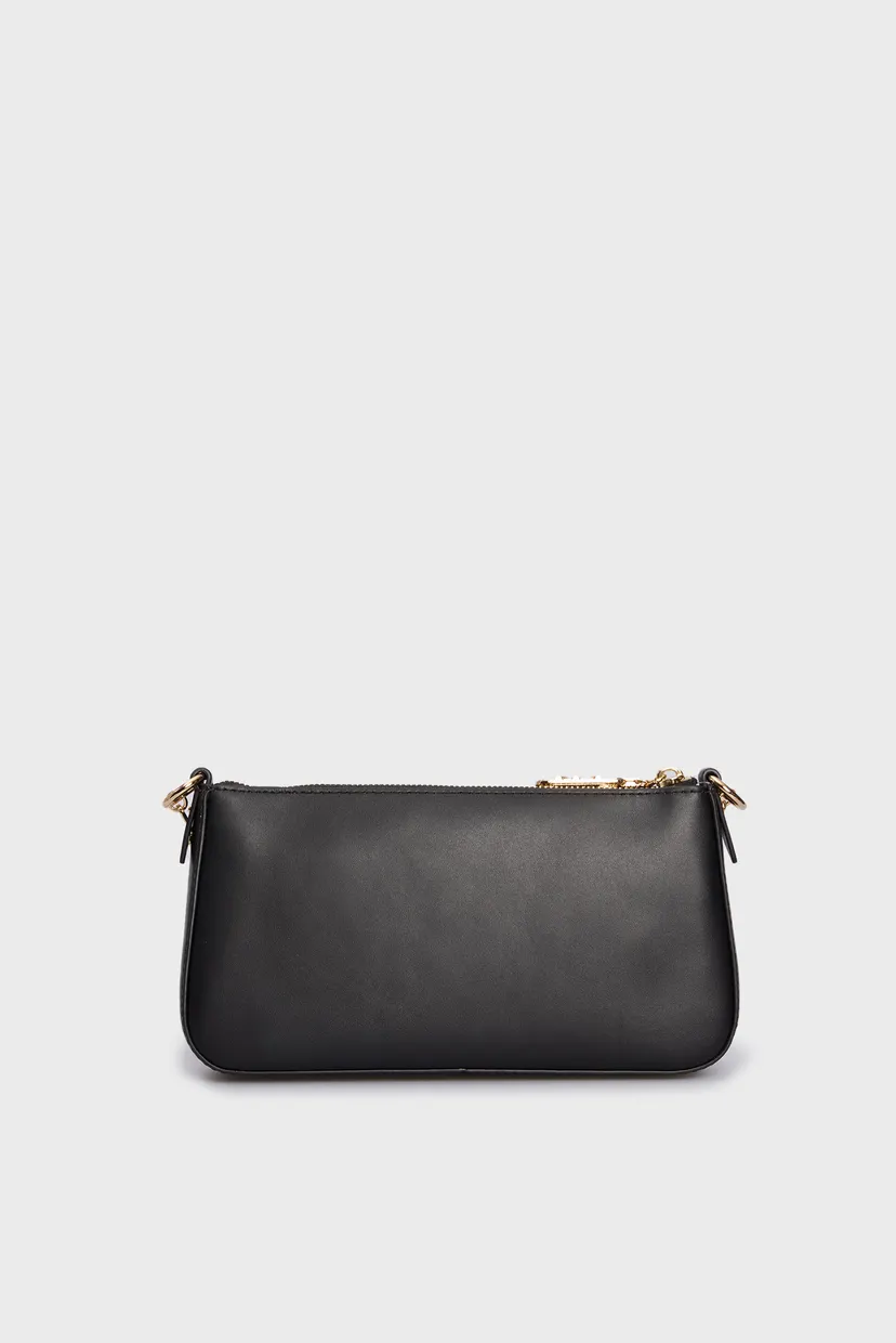 Женская черная кожаная сумка EMPIRE POUCH 4