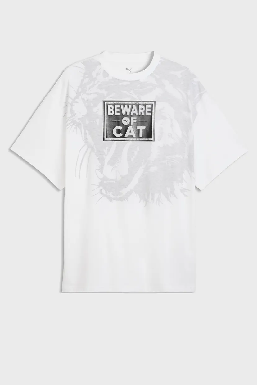 Чоловіча біла футболка What The Fun Tee III Oversized Tee Men 4