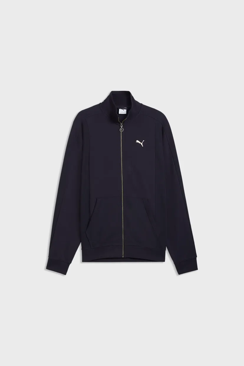 Мужская темно-синяя спортивная кофта PUMA Class Relaxed Pinnacle Track Jacket Men 4
