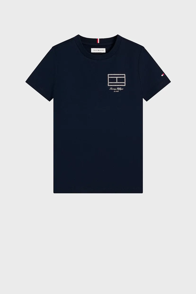 Детская темно-синяя футболка OUTLINE FLAG GRAPHIC T-SHIRT SS 6