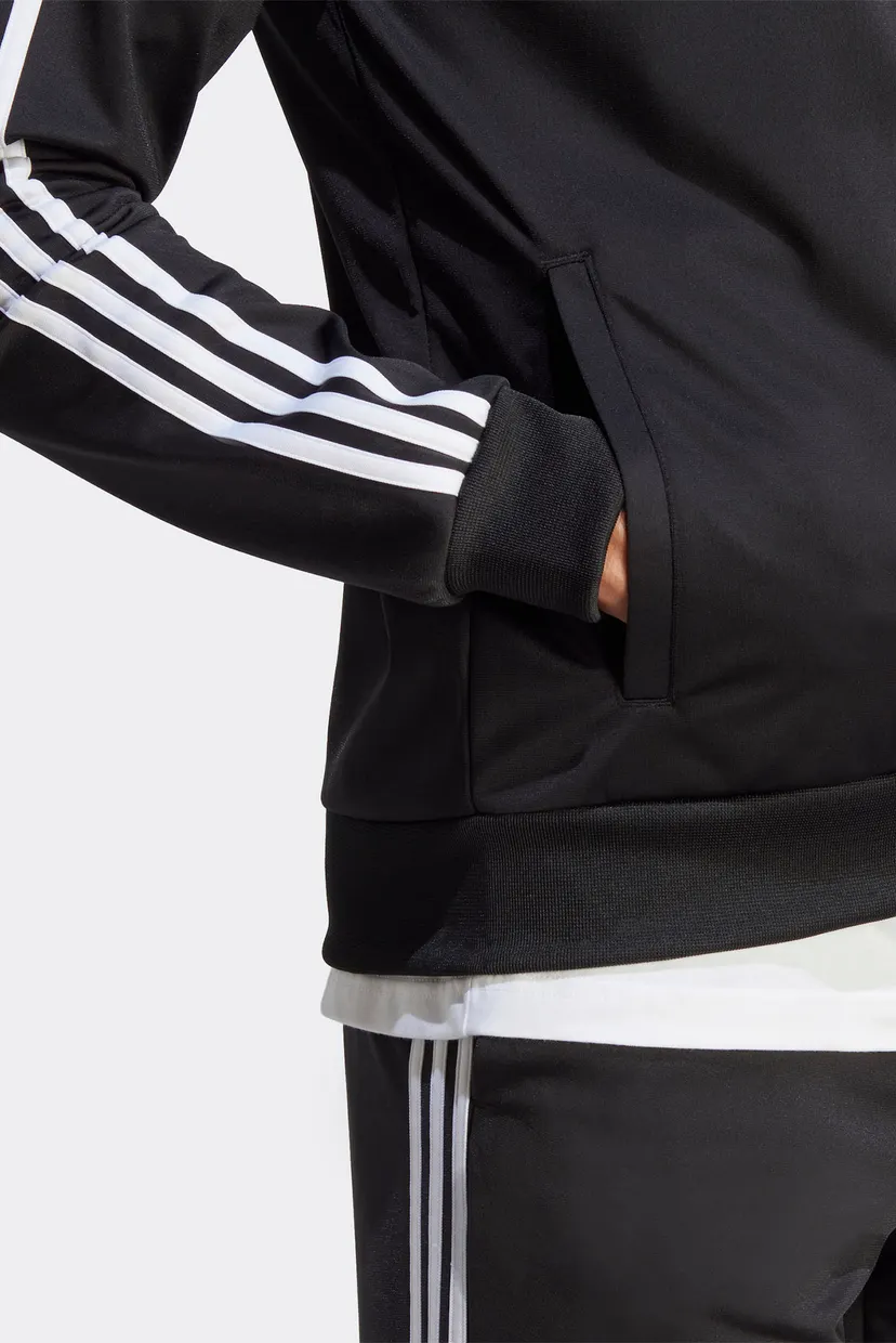 Мужской черный спортивный костюм (кофта, брюки) Basic 3-Stripes Tricot 6