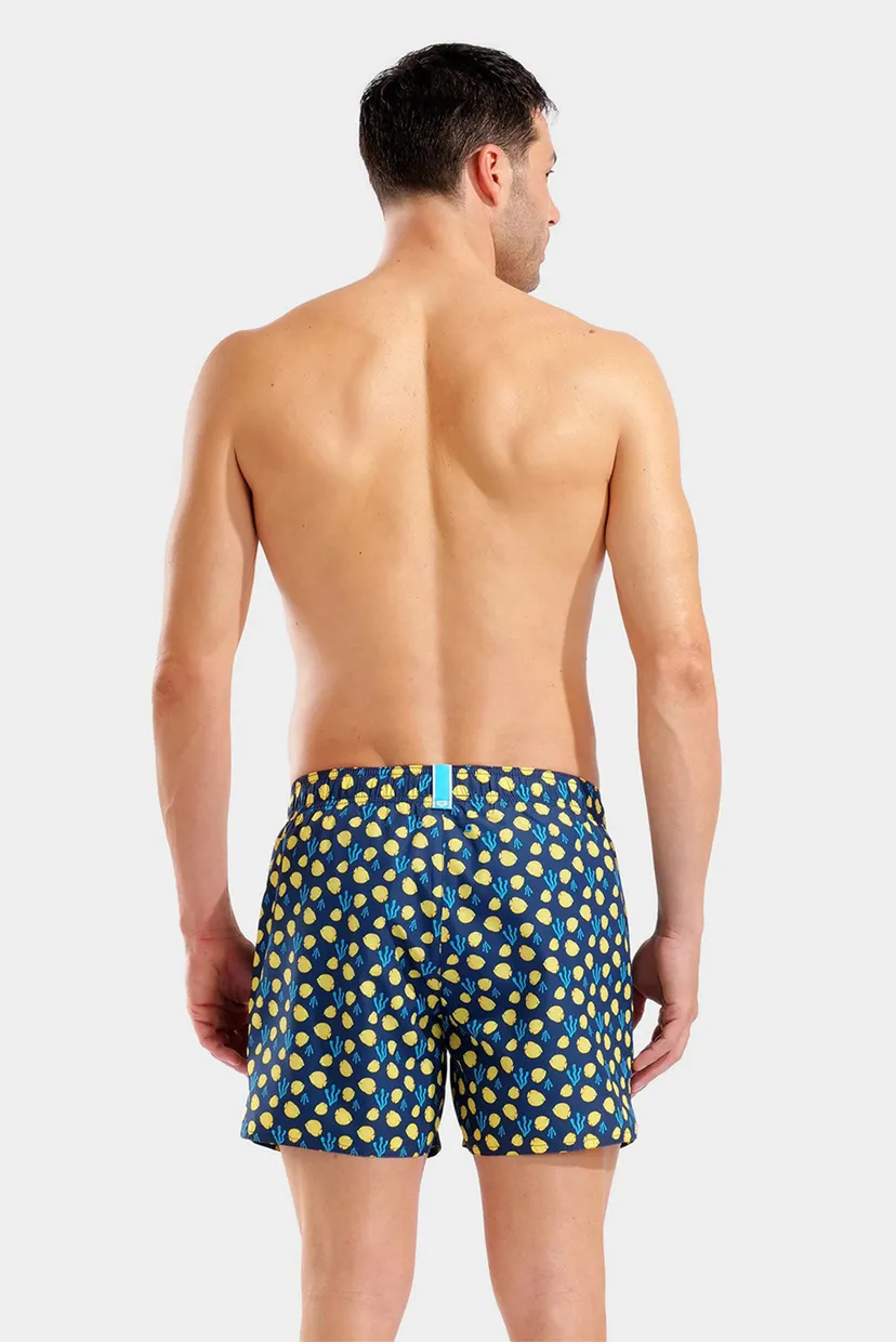 Чоловічі плавальні шорти з візерунком WATER PRINTS BEACH SHORT AO 3
