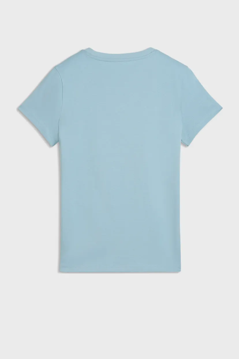 Жіноча блакитна футболка Essentials Elevated Tee Women 5