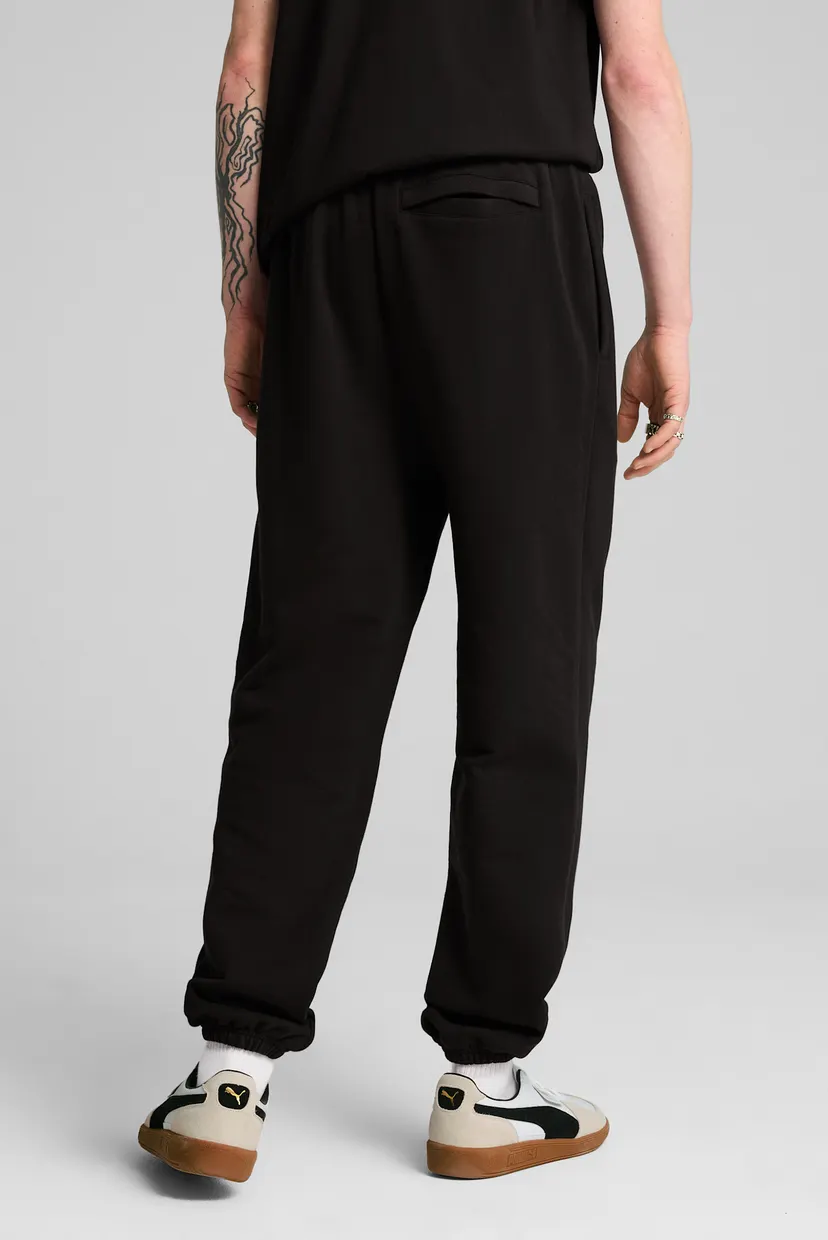 Чоловічі чорні спортивні штани Wardrobe Essentials Relaxed Sweatpants Men 3