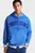 Чоловіче синє худі TJM RLX VINTAGE VARSITY HOODIE