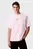Чоловіча рожева футболка SS 16S RLXD FIT CKJ GRAPHIC TEE