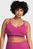 Женский розовый топ UA Seamless Low Long Htr Bra
