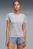 Женская серая футболка VELOCITY Running Tee Women