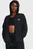 Жіноче чорне худі UA Rival Terry OS FZ Hooded