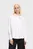 Жіноча біла сорочка FLOWER POPLIN BLOUSE