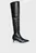 Жіночі чорні ботфорти WRAP STIL OTK BOOT 50 - PEARL