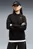 Жіноче чорне поло PUMA Class Relaxed Long Sleeve Fleece Sweatshirt Women