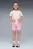 Дитячий рожевий комплект одягу (футболка, шорти) Essentials No.1 Logo Tee and Shorts Set Kids